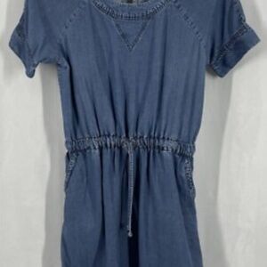 J. Crew Light Blue Denim Shift Dress